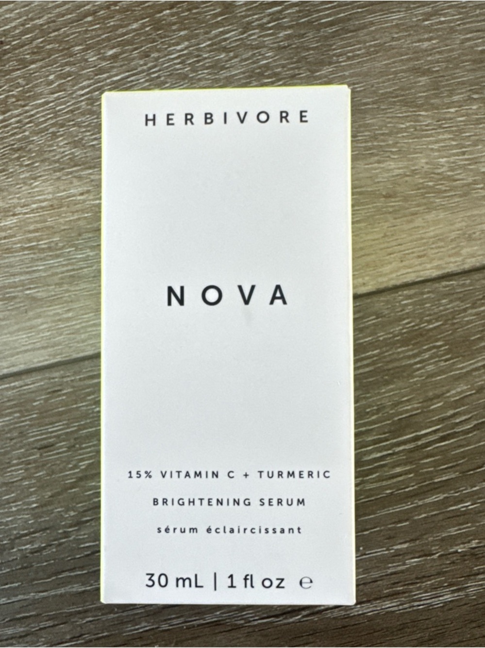 Herbivore NOVA 15% Vitamin C + Turmeric Brightening Serum 1oz/30mL FULL SIZE